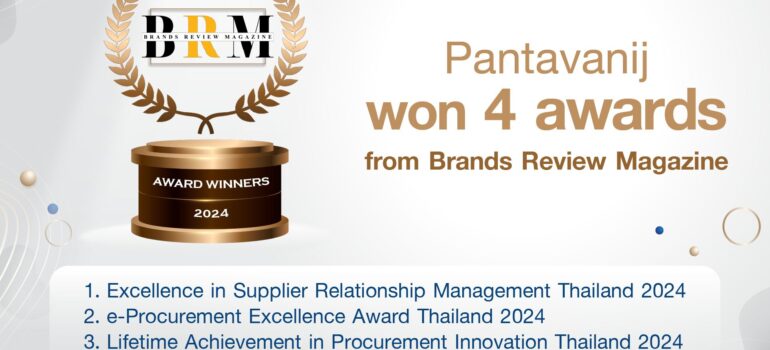 Pantavanij wins 4 awards from Brands Review Magazine, UK