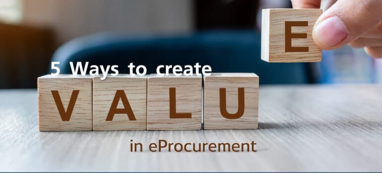 5 วิธีสร้างมูลค่าในการจัดซิ้อ